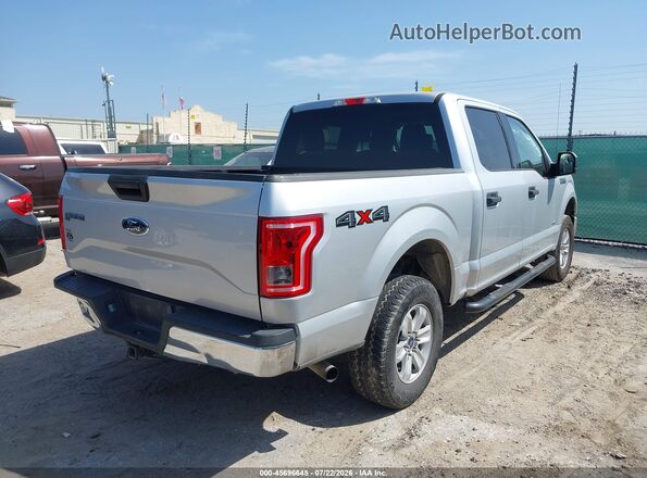 1FTEW1EG5GKE05835 2016 FORD F150 Silver Trasero derecho