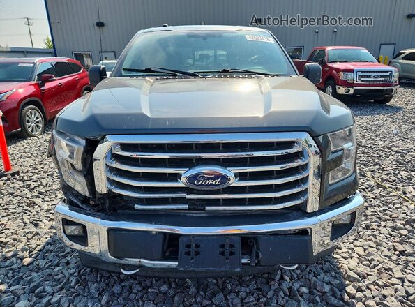 1FTEW1EG5HFC57809 2017 FORD F150 Серый Вид спереди