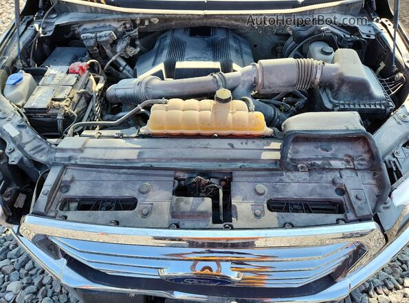 1FTEW1EG5HFC57809 2017 FORD F150 Серый Вид задней части салона