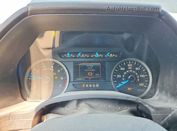 1FTEW1EG5HFC57809 2017 FORD F150 Серый Вид щитка приборов