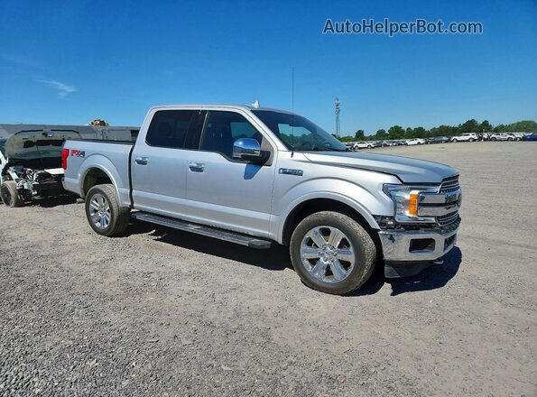 1FTEW1EG5JFD32188 2018 FORD F150 Серебряный Передняя правая четверть