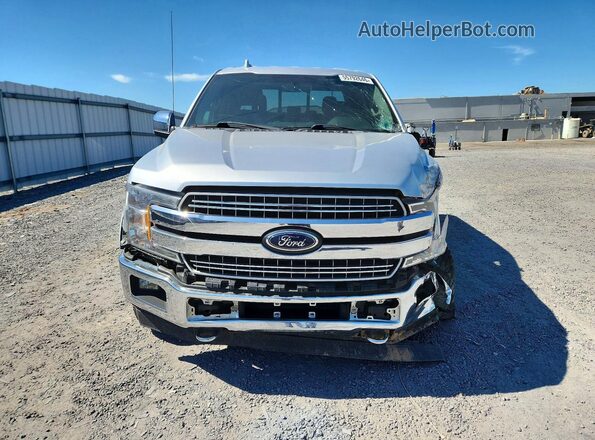 1FTEW1EG5JFD32188 2018 FORD F150 Серебряный Вид спереди