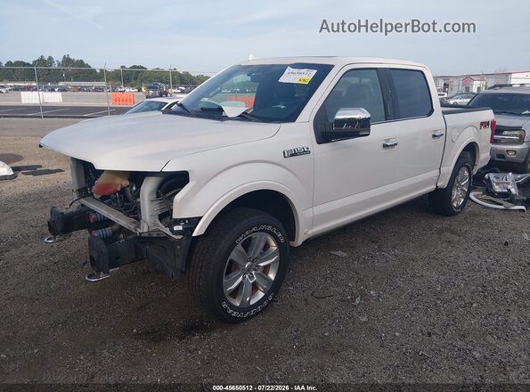 1FTEW1EG5JFE36809 2018 FORD F150 White Vista tres cuartos delantera izquierda