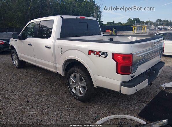 1FTEW1EG5JFE36809 2018 FORD F150 White Trasero izquierdo