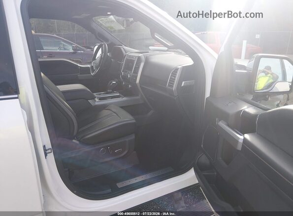 1FTEW1EG5JFE36809 2018 FORD F150 White Vista interior delantera