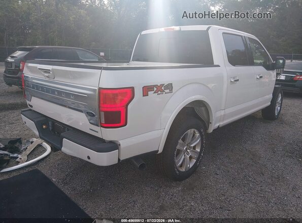 1FTEW1EG5JFE36809 2018 FORD F150 White Trasero derecho