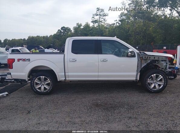 1FTEW1EG5JFE36809 2018 FORD F150 White Vista interior de 360 grados