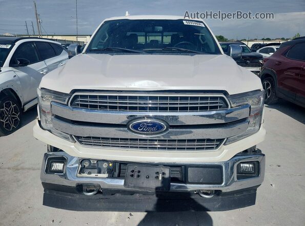 1FTEW1EG5JKF73711 2018 FORD F150 White წინა ხედი