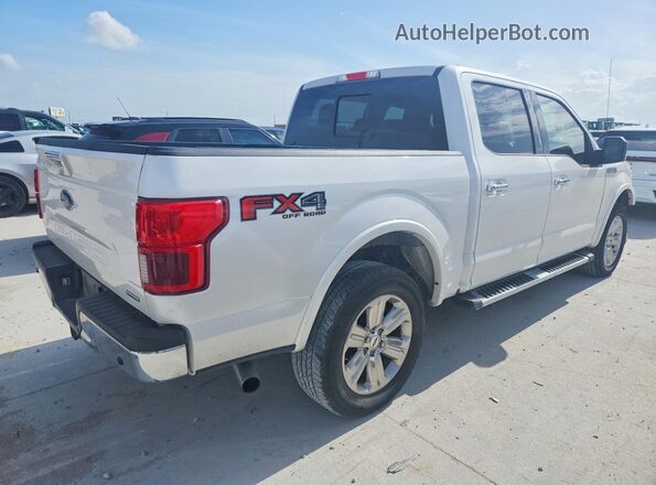 1FTEW1EG5JKF73711 2018 FORD F150 White უკანა მარჯვენა