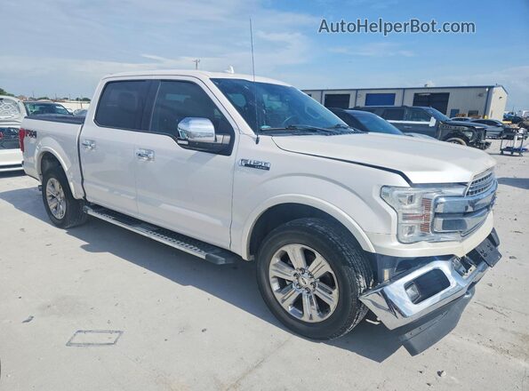 1FTEW1EG5JKF73711 2018 FORD F150 White წინა მარჯვენა