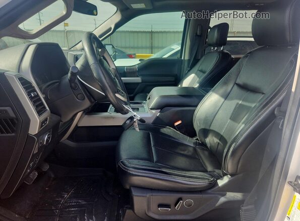 1FTEW1EG5JKF73711 2018 FORD F150 White წინა სალონის ხედი