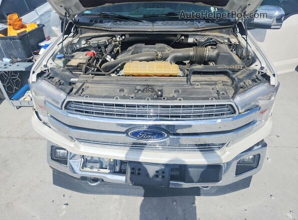 1FTEW1EG5JKF73711 2018 FORD F150 White უკანა სალონის ხედი