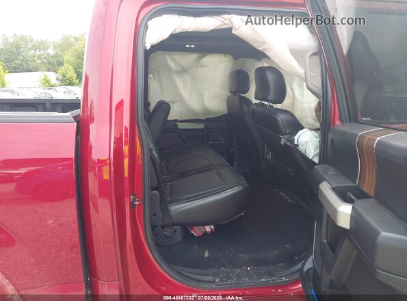 1FTEW1EG6GFA45290 2016 FORD F150 Red Vista de la etiqueta del VIN