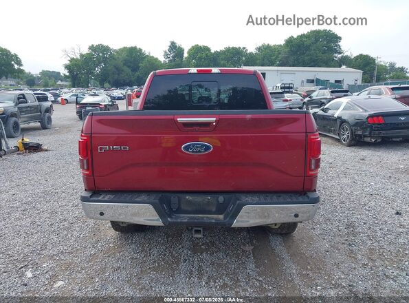 1FTEW1EG6GFA45290 2016 FORD F150 Red 