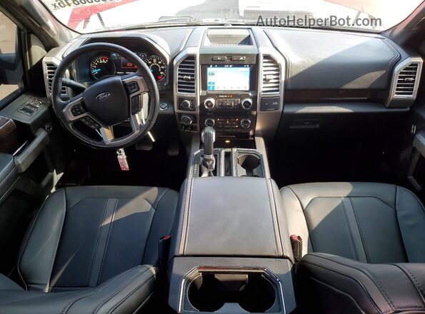 1FTEW1EG6GFB41534 2016 FORD F150 Красный Вид панели приборов