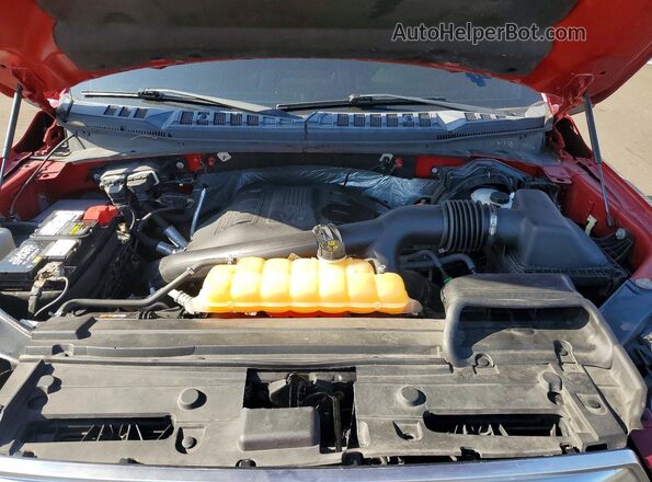 1FTEW1EG6GFB41534 2016 FORD F150 Красный Вид задней части салона