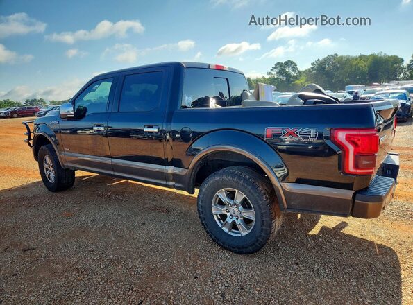 1FTEW1EG6GFC17219 2016 FORD F150 Black Tył lewy