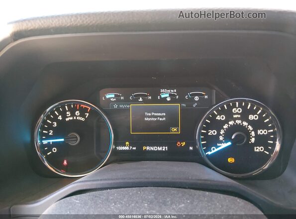 1FTEW1EG6GFC20413 2016 FORD F150 Gray Vista de los asientos traseros