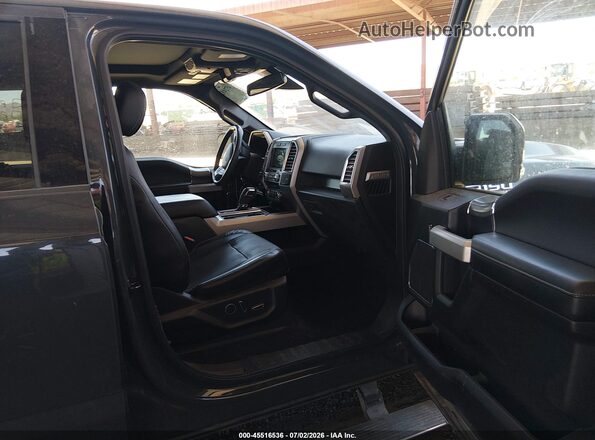 1FTEW1EG6GFC20413 2016 FORD F150 Gray Vista interior delantera