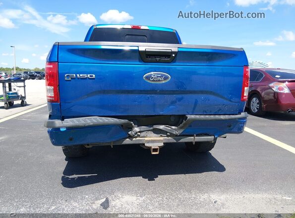 1FTEW1EG6GFD12167 2016 FORD F150 Синий Вид спереди