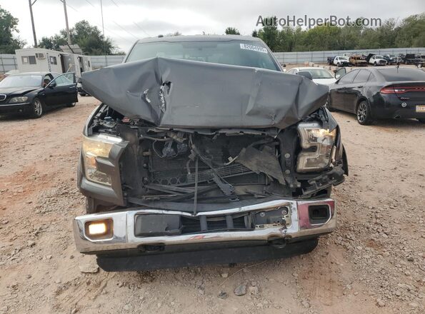 1FTEW1EG6GKF46266 2016 FORD F150 Gray Դիմացի տեսք