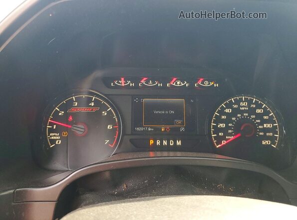 1FTEW1EG6HFB85132 2017 FORD F150 Black Instrument cluster view