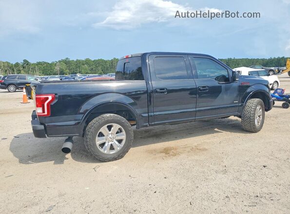 1FTEW1EG6HFB85132 2017 FORD F150 Black Rear right