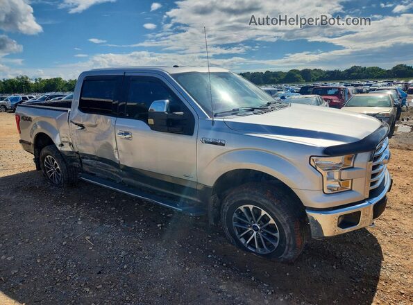 1FTEW1EG6HFC87580 2017 FORD F150 Silver Przód prawy