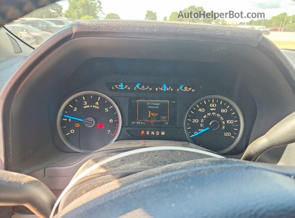 1FTEW1EG6HFC87580 2017 FORD F150 Silver Widok zestawu wskaźników