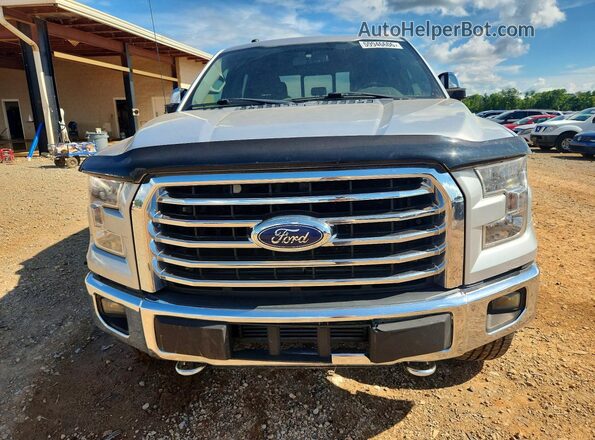 1FTEW1EG6HFC87580 2017 FORD F150 Silver Widok z przodu