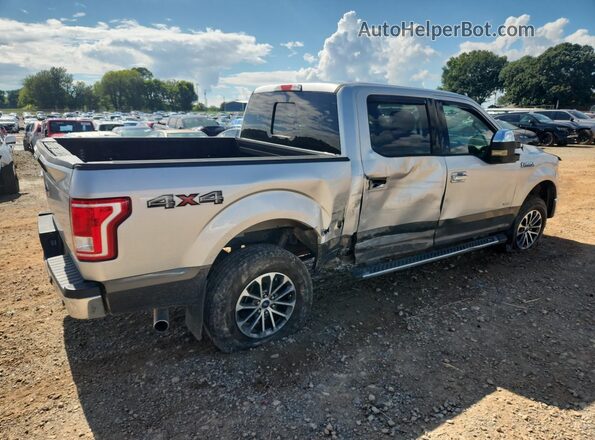 1FTEW1EG6HFC87580 2017 FORD F150 Silver Tył prawy