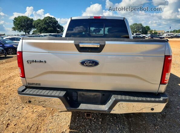 1FTEW1EG6HFC87580 2017 FORD F150 Silver Widok z tyłu