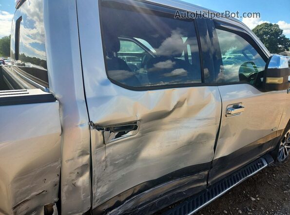 1FTEW1EG6HFC87580 2017 FORD F150 Silver Widok tylnych siedzeń