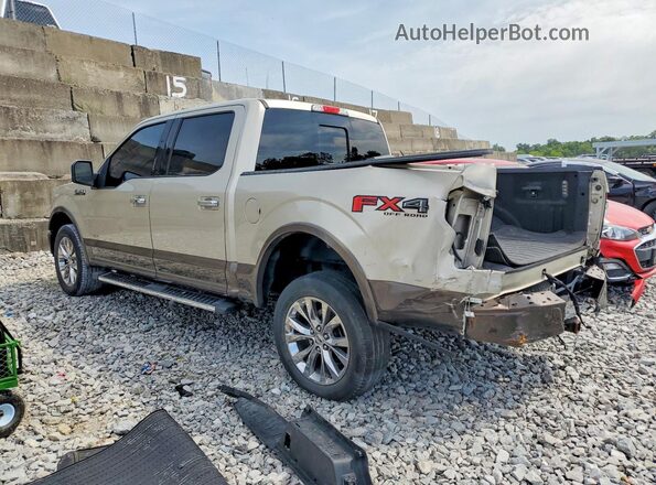 1FTEW1EG6HKC59124 2017 FORD F150 Желто-коричневый Задняя левая четверть