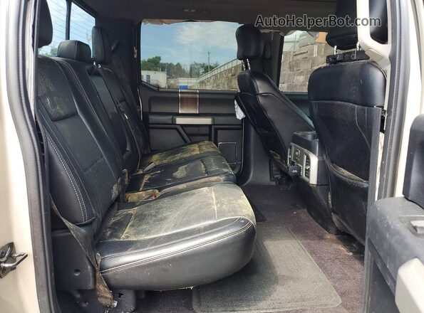 1FTEW1EG6HKC59124 2017 FORD F150 Желто-коричневый Вид задних сидений