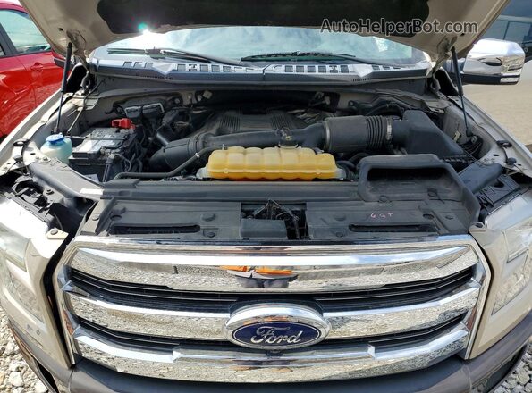 1FTEW1EG6HKC59124 2017 FORD F150 Желто-коричневый Вид задней части салона