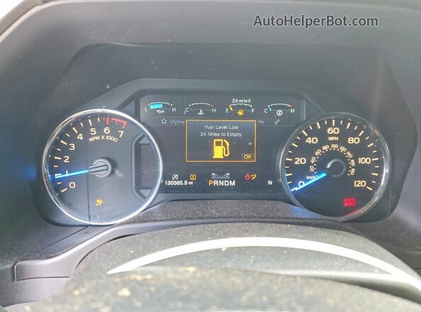 1FTEW1EG6HKC59124 2017 FORD F150 Желто-коричневый Вид щитка приборов