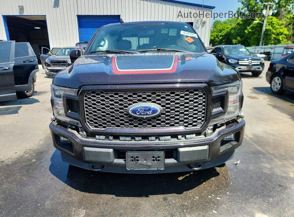 1FTEW1EG6JFB59619 2018 FORD F150 Burgundy Front view