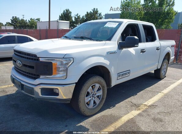 1FTEW1EG6JFD55334 2018 FORD F150 White Przód lewy
