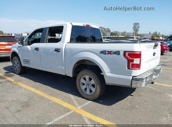 1FTEW1EG6JFD55334 2018 FORD F150 White Tył lewy