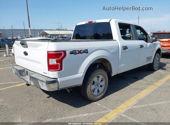 1FTEW1EG6JFD55334 2018 FORD F150 White Tył prawy