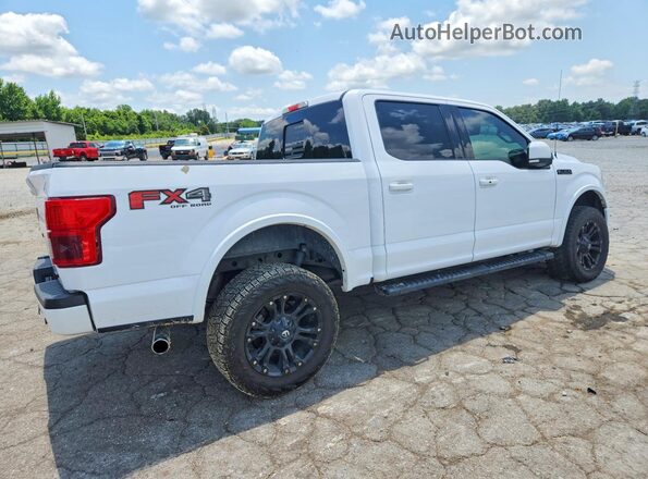1FTEW1EG6JKC20927 2018 FORD F150 White Trasero derecho