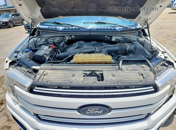1FTEW1EG6JKC20927 2018 FORD F150 White Vista interior trasera