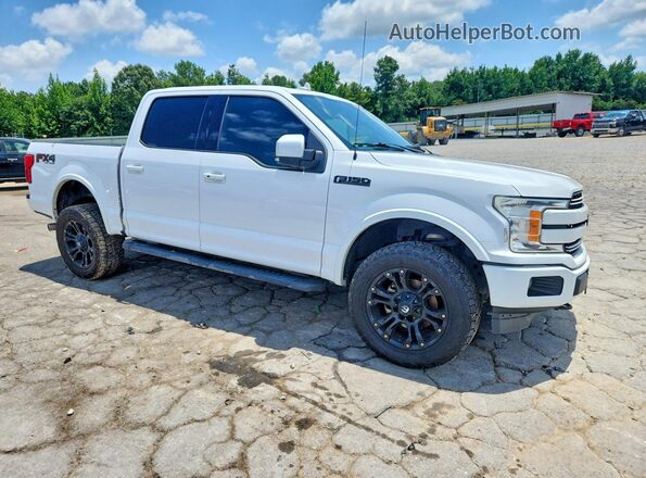 1FTEW1EG6JKC20927 2018 FORD F150 White Delantero derecho