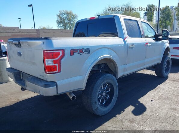 1FTEW1EG6JKD09381 2018 FORD F150 Silver Tył prawy