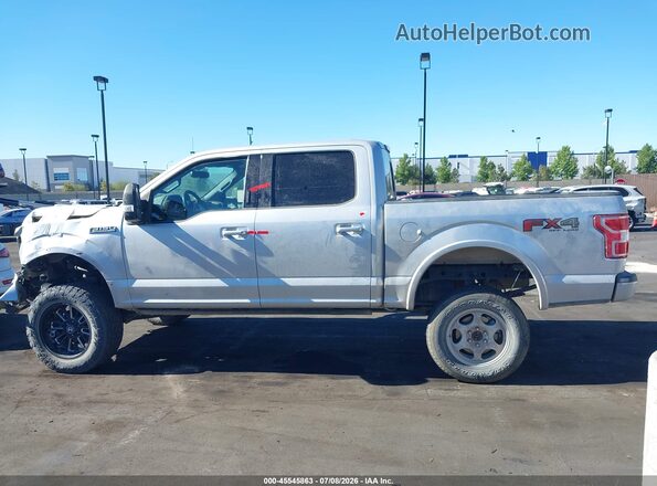 1FTEW1EG6JKD09381 2018 FORD F150 Silver 