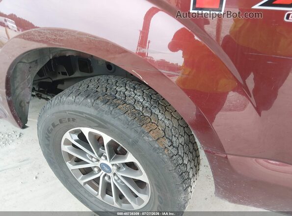 1FTEW1EG7GFA09947 2016 FORD F150 Burgundy 
