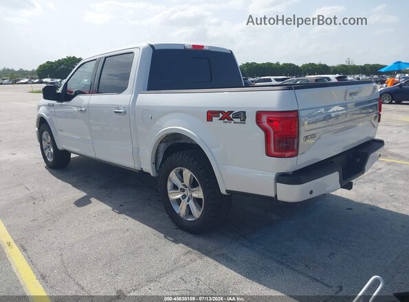1FTEW1EG7GFA30054 2016 FORD F150 White უკანა მარცხენა