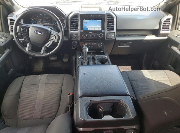 1FTEW1EG7GFA69226 2016 FORD F150 White Dashboard view