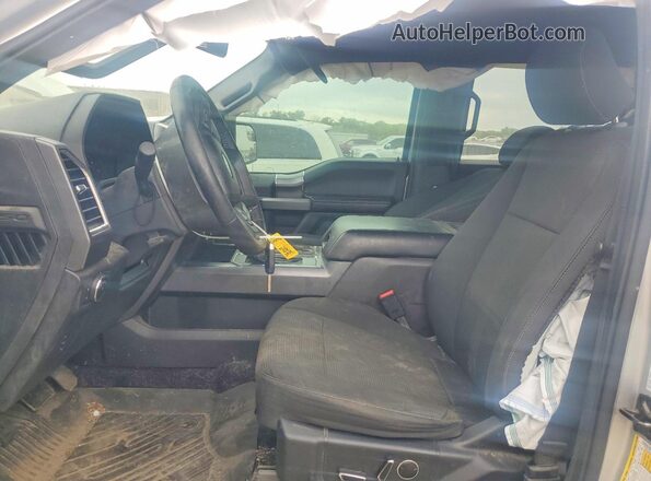 1FTEW1EG7GFB43051 2016 FORD F150 Silver Front interior view